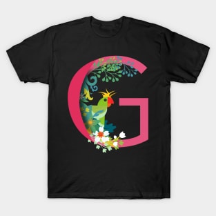 Tropical alphabet G T-Shirt